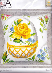 DIY Collection D'Art Easter Flowers Rose Needlepoint 16