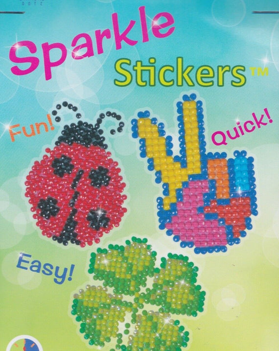 DIY Diamond Dotz Luck Sparkle Stickers Facet Art Bead Craft Kit