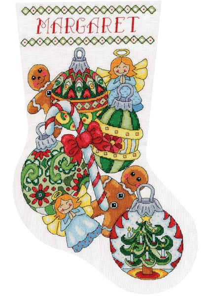 Design Works Home For Christmas Ornaments - Cross Stitch Kit 1697 -  123Stitch