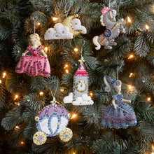 Load image into Gallery viewer, DIY Bucilla Fairytale Princess Cinderella Christmas Felt Ornament Kit 89487E