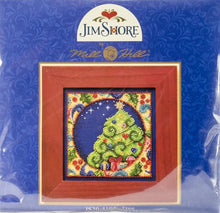 Load image into Gallery viewer, DIY Mill Hill Tree Jim Shore Christmas Holiday Bead Cross Stitch Picture Kit