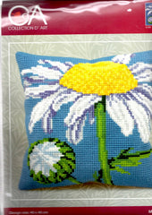 DIY Collection D'Art Marguerite Flower Needlepoint 16