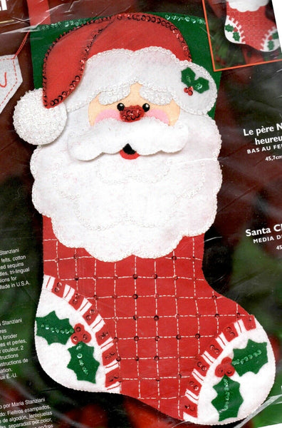 Christmas Stocking Kit Santa's Face – Accessories Unlimited