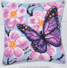 DIY Vervaco Butterfly Spring Flower Cross Stitch Needlepoint 16