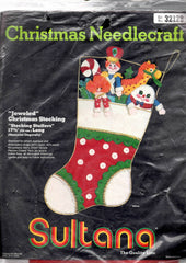 DIY Sultana Stocking Stuffers Vintage Toys Christmas Eve Felt Stocking Kit 32128