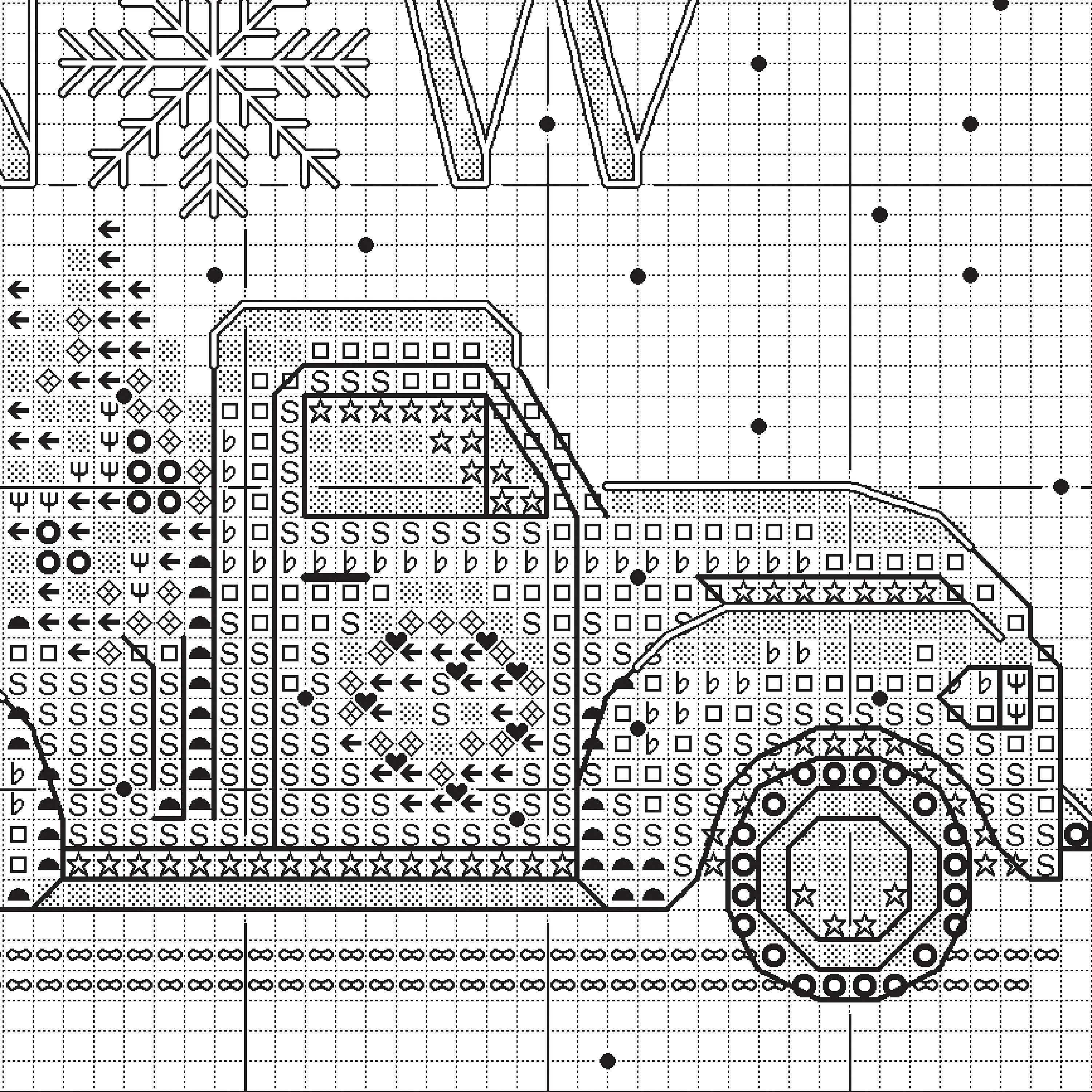 DIY Dimensions Holiday Family Truck Christmas Counted Cross Stitch Kit 09005