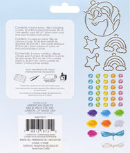 Load image into Gallery viewer, DIY Makit &amp; Bakit Unicorn Rainbow Stained Glass Bracelet Suncatcher Kit Kids