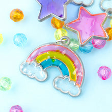 Load image into Gallery viewer, A rainbow sun catcher charm