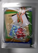 Load image into Gallery viewer, DIY Design Works Starlight Santa Christmas Bear Holiday Felt Stocking Kit 5248