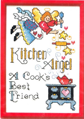 DIY Needle Magic Kitchen Angel Counted Cross Stitch Kit
