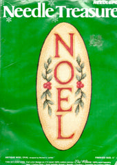 DIY Needle Treasure Antique Noel Christmas Needlepoint Wall Hanging Kit 06819