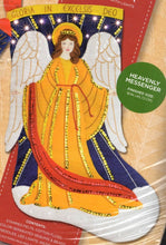Load image into Gallery viewer, DIY Bucilla Heavenly Messenger Angel Christmas Holiday Felt Stocking Kit 86965
