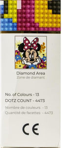 DIY Diamond Dotz Minnie Mouses Daydreaming Facet Art Bead Picture Craft Kit