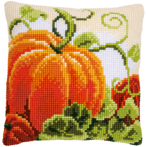 DIY Vervaco Pumpkins Halloween Chunky Needlepoint Cushion Pillow Top Kit 16