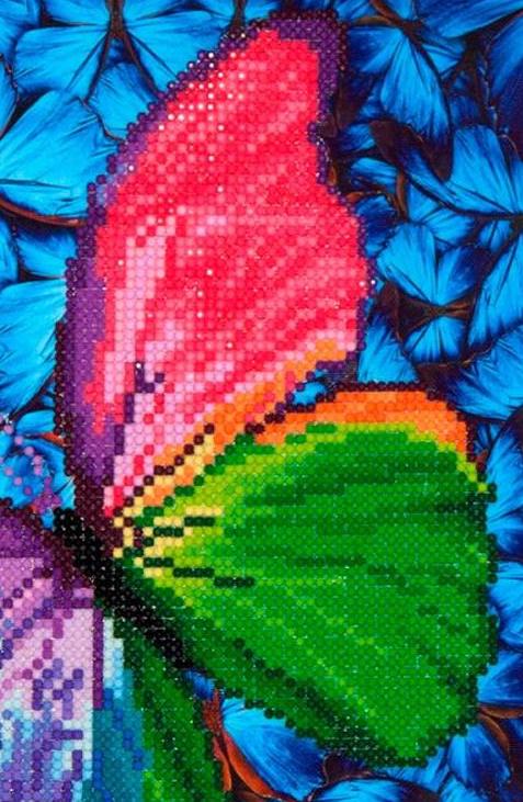 Intoxiqué Joie Taille Relative Diamant Broderie Kit La Plage Canal Bombe