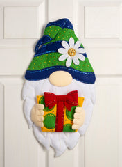 DIY Bucilla Gnome for all Seasons Christmas Wall Felt Craft Kit 89568E