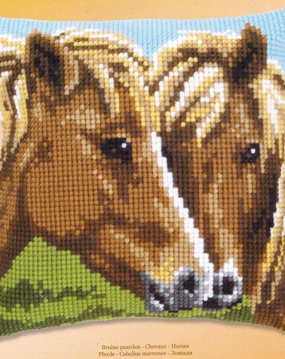 DIY Vervaco Horses Chuncky Cross Stitch Needlepoint 16