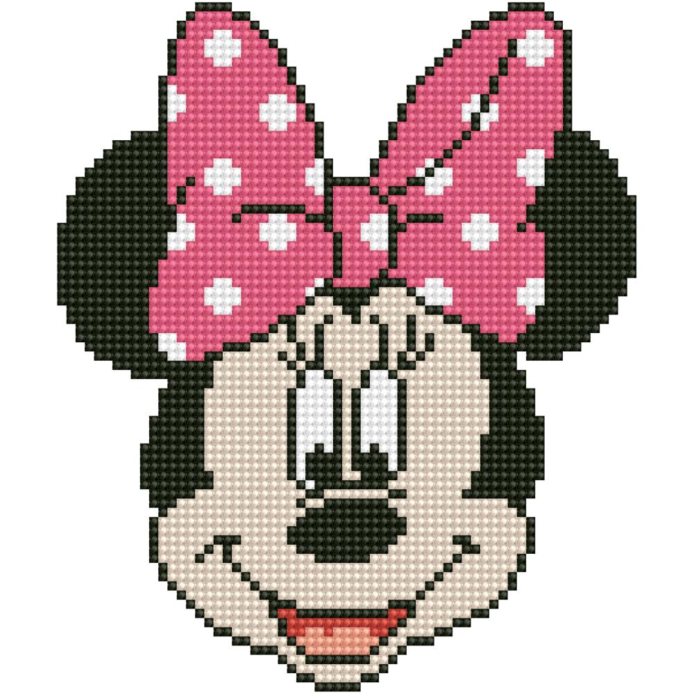 DIY Diamond Dotz Disney Minnie Mouse Facet Art Bead Picture Craft Kit
