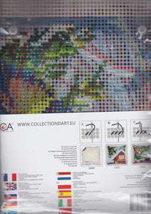 DIY Collection D'Art Before Christmas Chunky Needlepoint 16" Pillow Top Kit