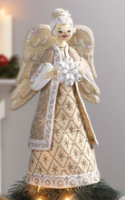Load image into Gallery viewer, DIY Bucilla Snowflake Angel 13&quot; Christmas Felt Tree Topper Craft Kit 89461E