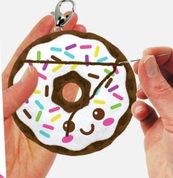 ArtCreativity Backpack Clips with Squeeze Donuts, Set of 12, Scented B ·  Art Creativity