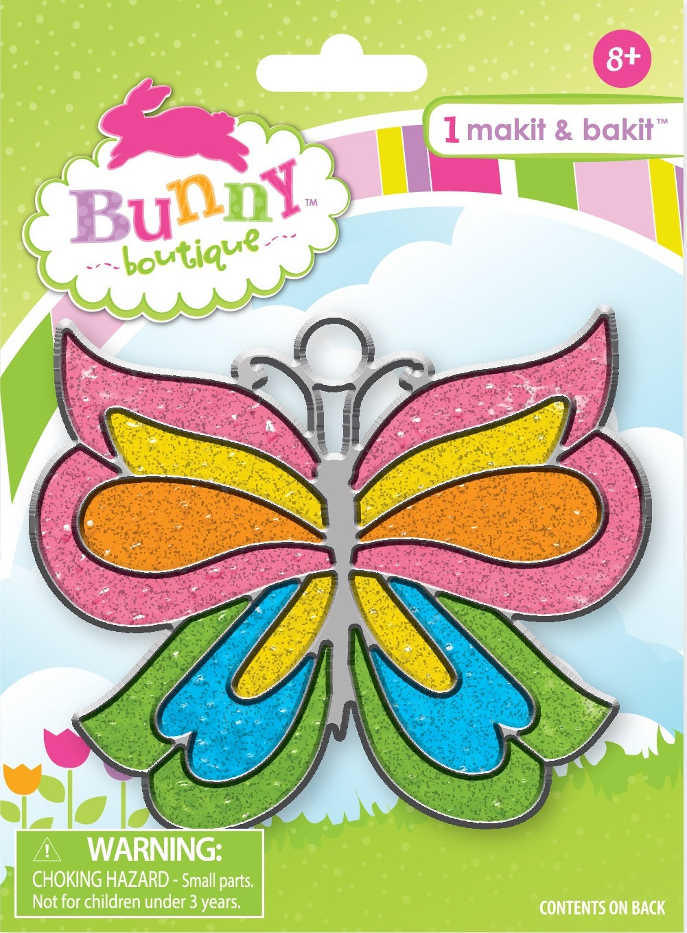 Makit and Bakit Kit. Design features a colorful butterfly.