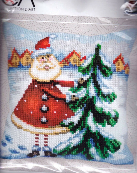 DIY Collection D'Art Santa from Lapland Chunky Needlepoint 16