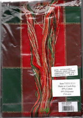 DIY Poinsettia Table Runner Christmas Counted Cross Stitch Kit