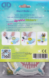 DIY Diamond Dotz Smile Stickers Facet Art Bead Craft Kit