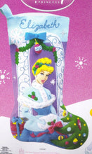 Load image into Gallery viewer, DIY Janlynn Disney Princess Cinderella Christmas Felt Stocking Kit 761113673