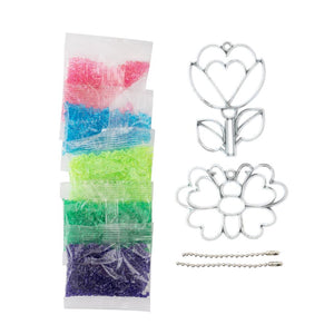 DIY Colorbok Flower Butterfly Valentines Day Suncatcher Keychain Kit Kids Craft