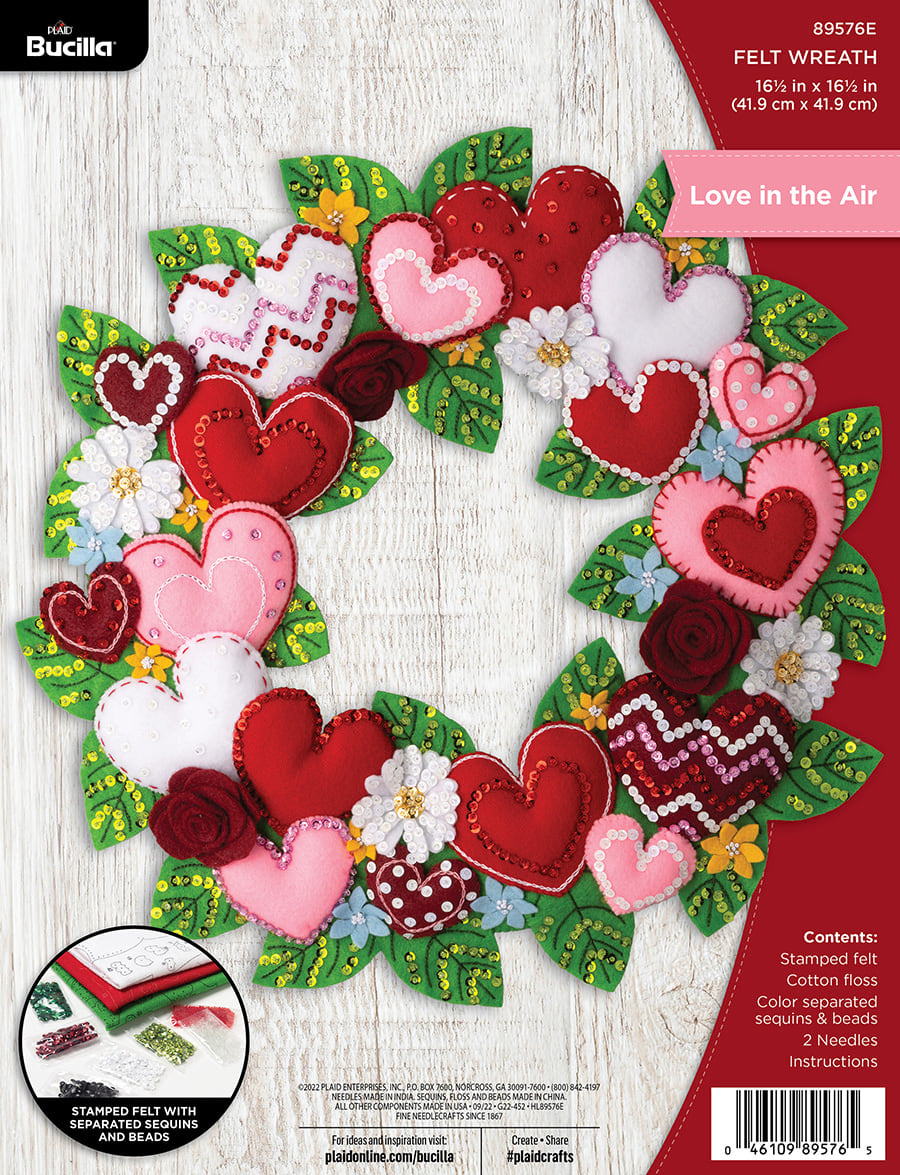 Bucilla Ugly Sweater Ornamenten Vilt Applique Kit, Multi Colour, 29,89 Bucilla Ugly Sweater Ornamenten Vilt Applique Kit, Multi Colour, 29,89